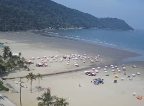 Imagen de vista previa de la cámara web Praia Grande - Canto do Forte beach